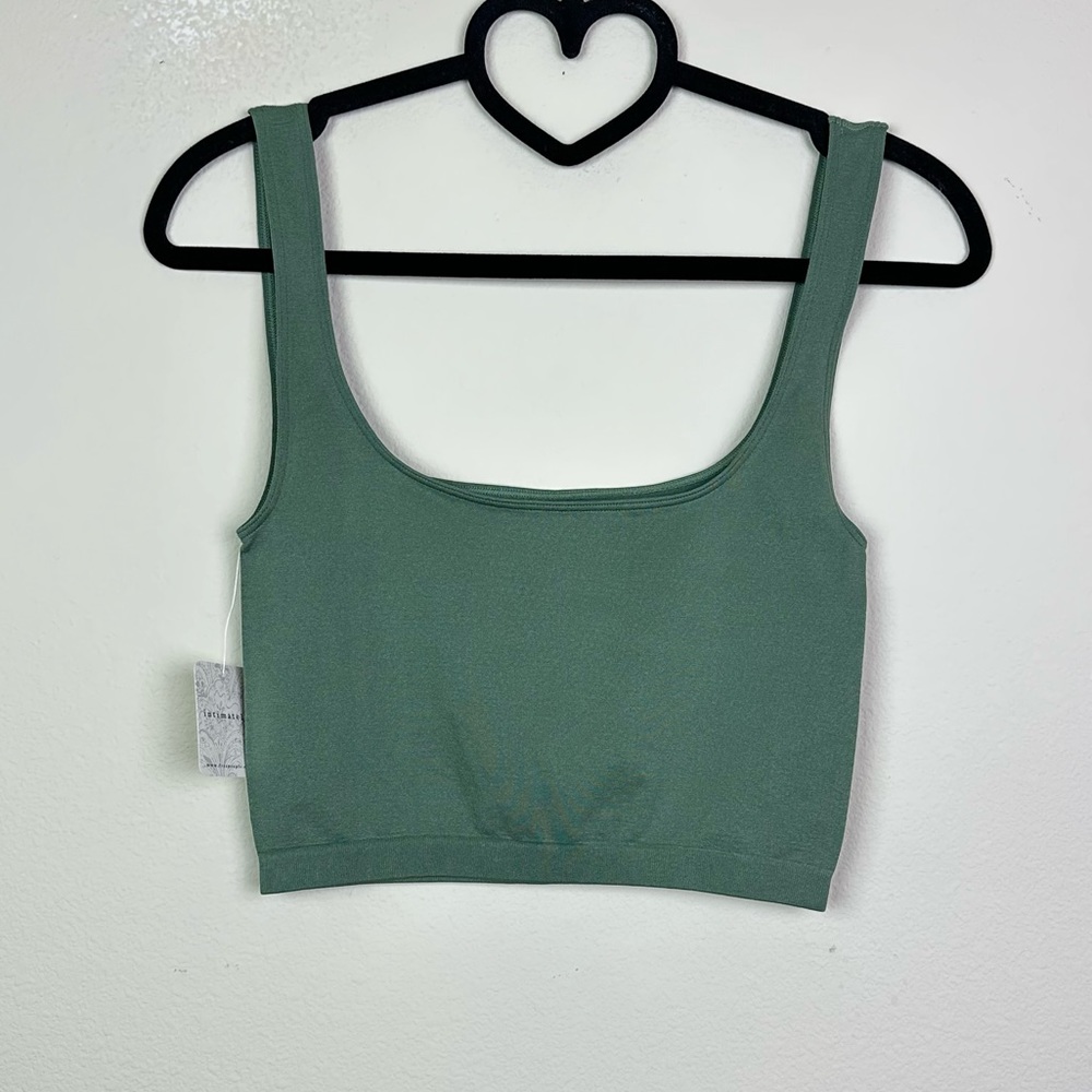 Free People Intimately Scoop Neck Crop Size XS/S